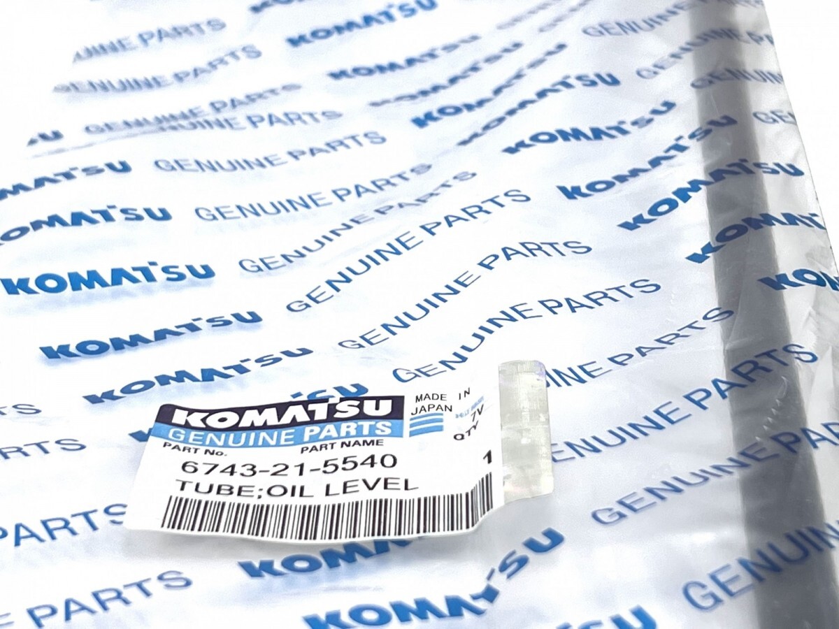 Трубка масляного щупа Komatsu 6743-21-5540 для Komatsu PC300, SAA6D114E, WA380