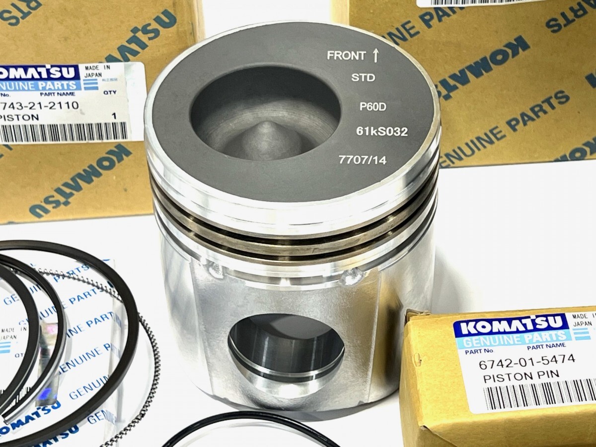 Поршневой комплект Komatsu 6743-31-2110LK для Komatsu SAA6D114E