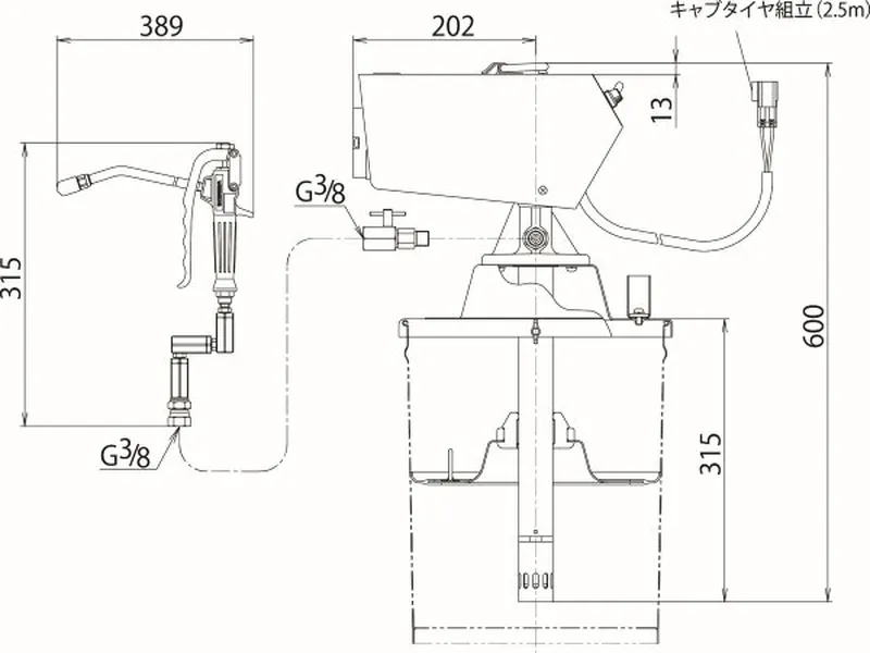 Электрический насос смазки Komatsu KPL-24 для Komatsu D375, D275, D355, PC200, PC1250, PC2000