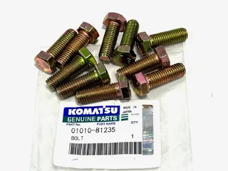 Болт Komatsu 01010-81235 для Komatsu D65, D375, D275, D155, D85, D60