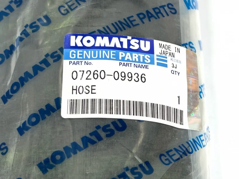 Шланг Komatsu 07260-09936 для Komatsu PC300, PC400, PC340, PC350, PC360, PC380