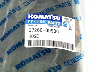 Шланг Komatsu 07260-09936 для Komatsu PC300, PC400, PC340, PC350, PC360, PC380