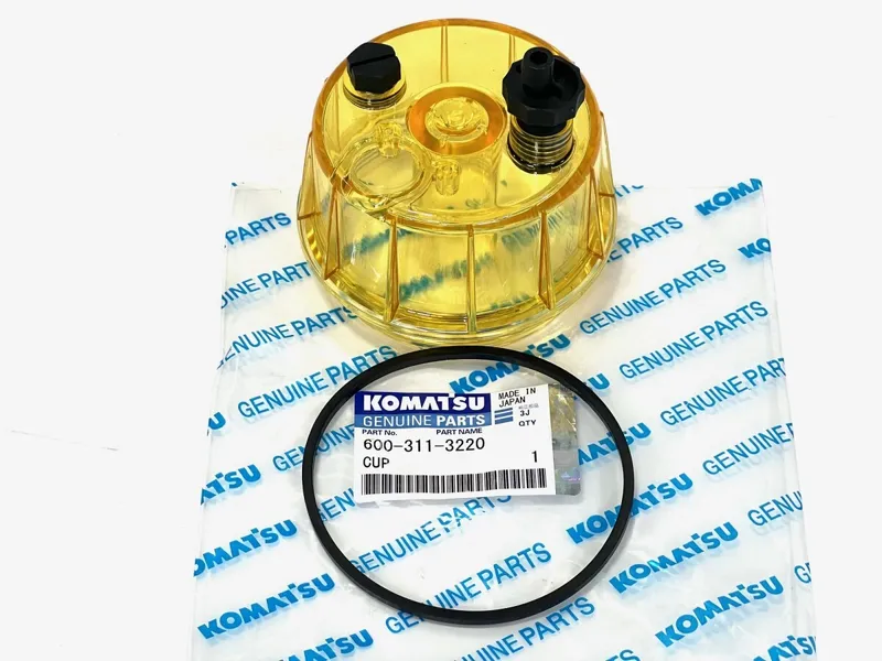 Крышка топливного фильтра Komatsu 600-311-3220 для Komatsu GD825, D85, PC400, PC1250, PC800, PC450