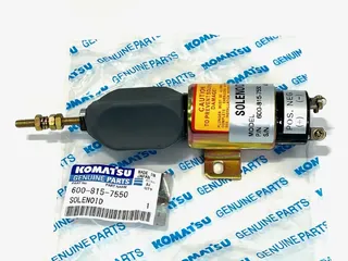 Соленоид Komatsu 600-815-7550 для Komatsu GD305, GD355, D41, 4D102E, 4D95L, 4D95LE