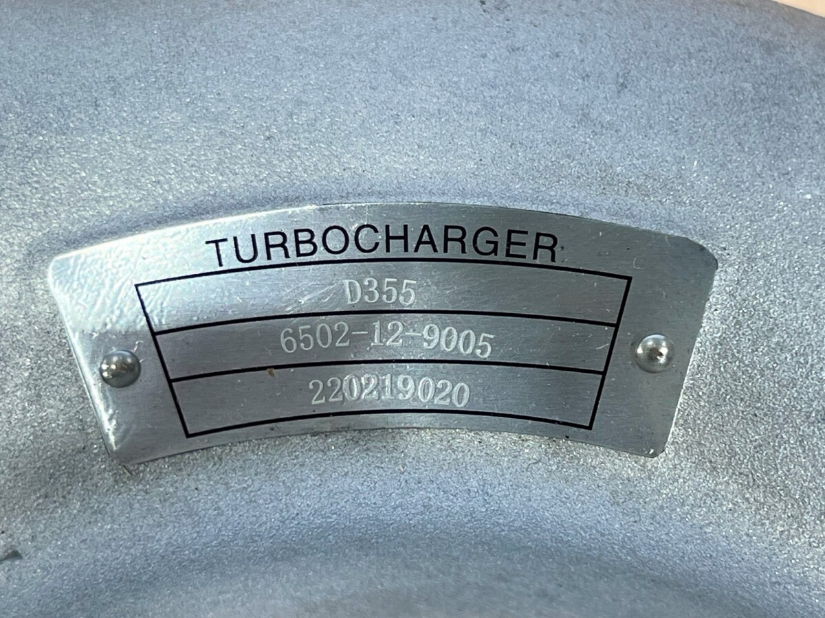 Турбокомпрессор Komatsu 6502-12-9005 для Komatsu SA6D155