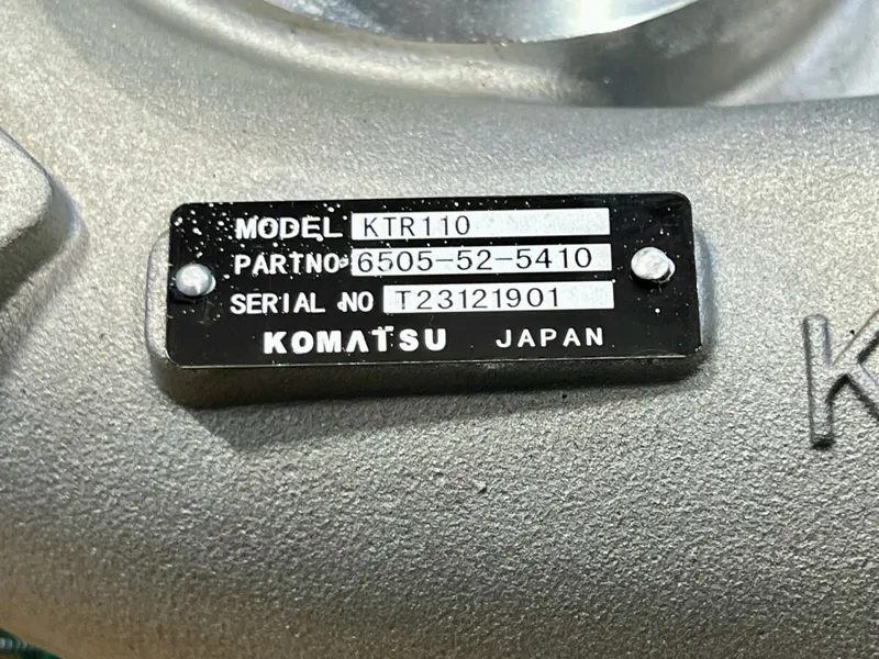 Турбокомпрессор Komatsu 6505-52-5410 для Komatsu SA6D140, SA6D140E