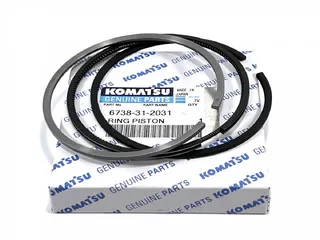 Комплект поршневых колец Komatsu 6738-31-2031 для Komatsu 4D102E, 6D125, S4D102E, S6D102E, SA6D102E, SAA4D102E