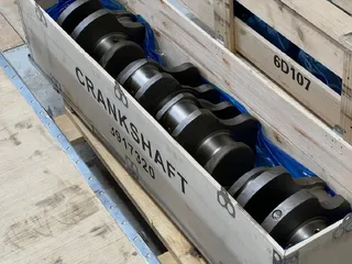 Коленвал в сборе Komatsu 6742-01-1570 для Komatsu GD650, D61, D68, PC300, PC360, S6D114E