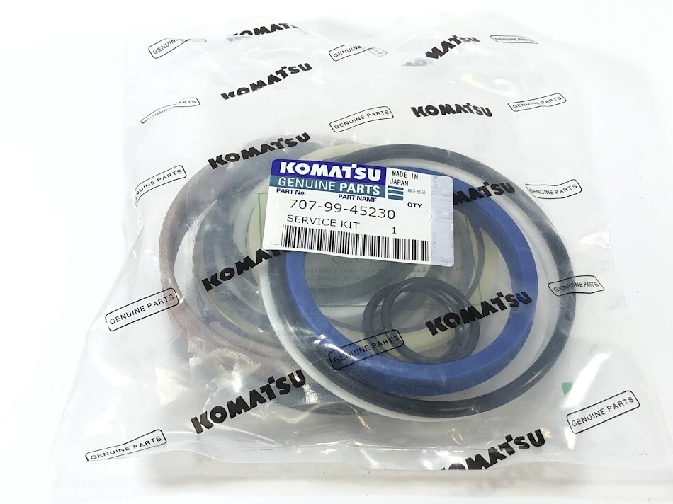 Ремкомплект гидроцилиндра ковша Komatsu 707-99-45230 для Komatsu PC200, PC210, PC228, PC230, PW200, PW220