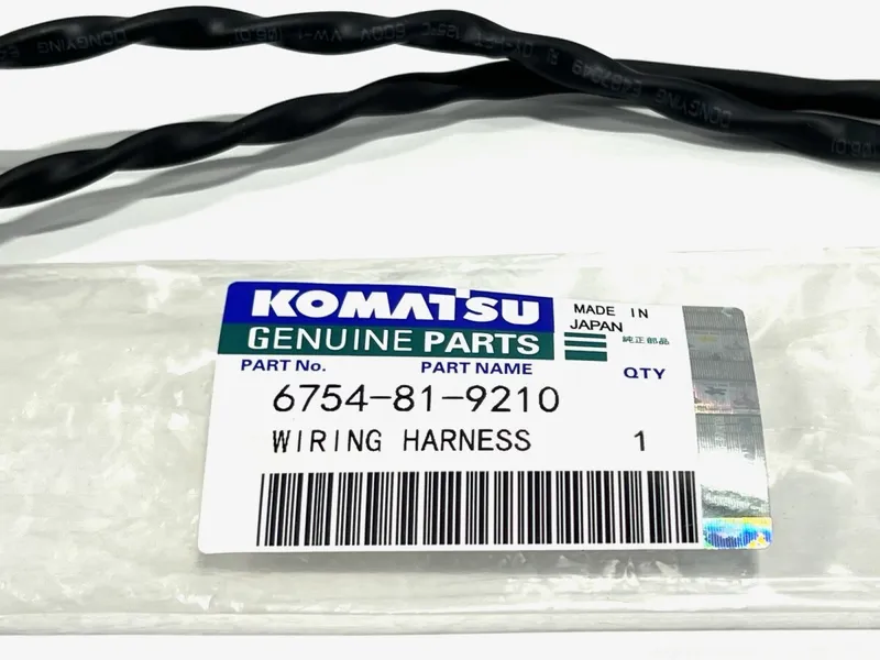 Жгут проводов форсунок Komatsu 6754-81-9210 для Komatsu D51, PC200, PC220, PC270, SAA4D107E, SAA6D107E