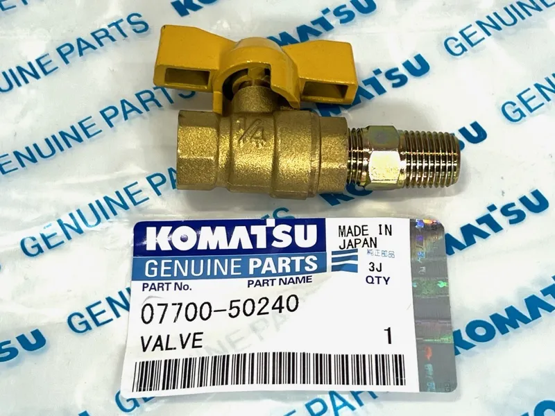 Клапан Komatsu 07700-50240 для Komatsu GD655, BP500, HB205, HB215, D375, D275
